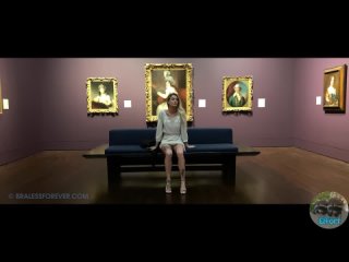 bralessforever.com - emma - emma in the museum